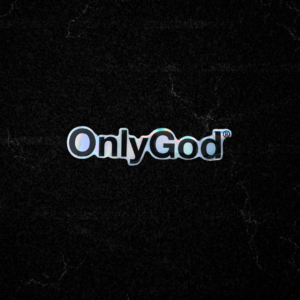 Only God Holographic - Sticker