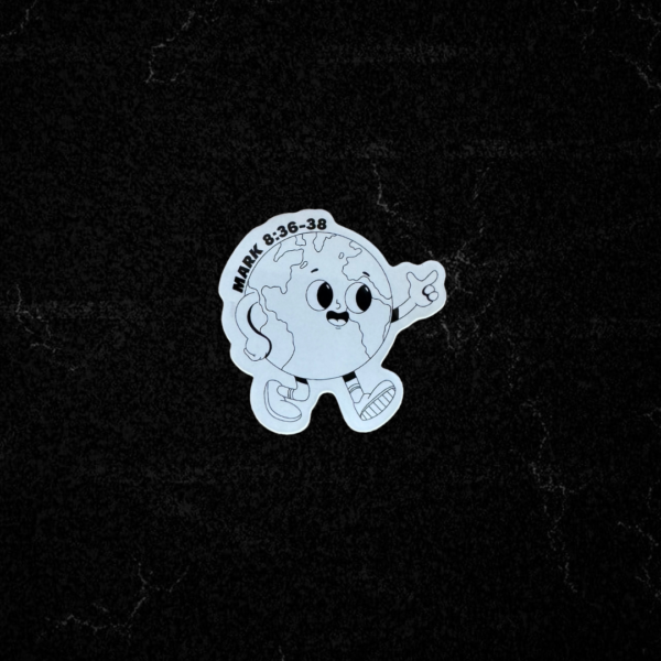 Mark 8:36-38 - Sticker